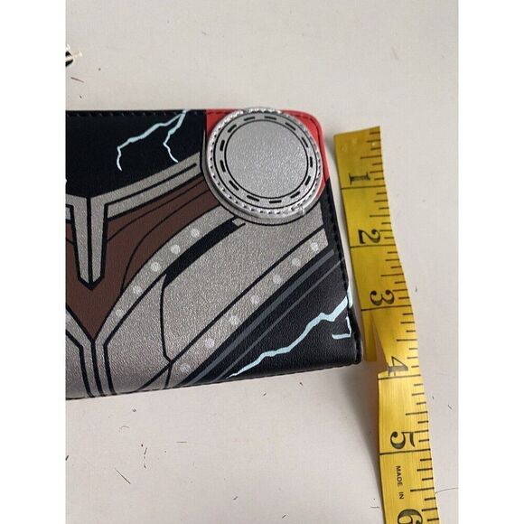 Loungefly Disney Marvel Thor Love & Thunder Flap Wallet NEW - Picture 10 of 11